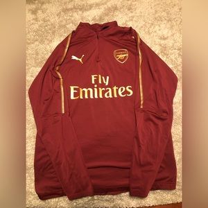 Puma Arsenal 1/4 Zip Top